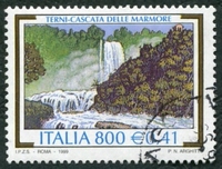 N°2361-1999-ITALIE-CASCADE DELLE MARMORE-800L-0,41€