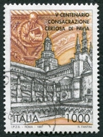 N°2224-1997-ITALIE-TOURISME-CHARTREUSE DE PAVIE-1000L