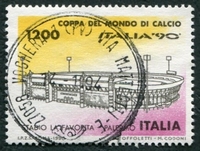 N°1870-1990-ITALIE-SPORT-ITALIA 90-STADE DE PALERME-1200L