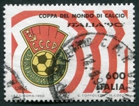 N°1844-1990-ITALIE-SPORT-ITALIA 90-URSS-600L