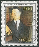 N°1602-1984-ITALIE-TABLEAU-PAUL GUILLAUME-400L