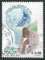 N°2409-2000-ITALIE-SPORT-COUPE DU MONDE DE SKI-4800L