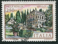 N°1588-1983-ITALIE-VILLA FIDELIA-SPELLO-250L