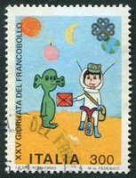 N°1597-1983-ITALIE-FACTEUR SPATIAL-300L