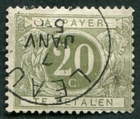 N°06-1895-BELGIQUE-20C-OLIVE