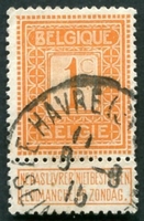N°0108-1912-BELGIQUE-1C-ORANGE