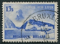 N°0487-1938-BELGIQUE-TRANCHEE DU CANAL ALBERT-LIEGE-1F75