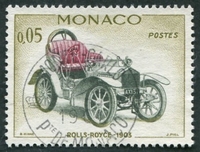 N°0561-1961-MONACO-AUTOMOBILE ROLLS ROYCE 1903-5C