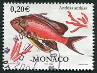 N°2328-2002-MONACO-POISSON-ANTHIAS ANTHIAS-0.20€