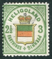 N°16-1876-HELIGOLAND-3PF-VERT/JAUNE/ROSE