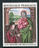 N°1732-1972-FRANCE-PIERRE DE BOURBON PRESENTE PAR ST PIERRE