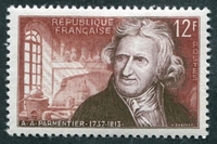 N°1081-1956-FRANCE-BARON PARMENTIER-12F