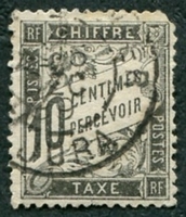 N°015-1881-FRANCE-TYPE DUVAL-10C-NOIR