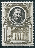 N°0183-1953-VATICAN-PAUL V-45L-BRUN/OLIVE