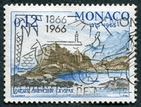 N°0678-1966-MONACO-PALAIS PRINCIER AU 17E SIECLE-12C