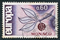 N°0676-1965-MONACO-EUROPA-60C