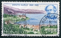 N°0692-1966-MONACO-VUE DE LA CONDAMINE-30C