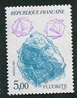 N°2432-1986-FRANCE-MINERAUX-FLUORITE