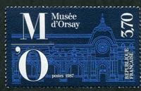 N°2451-1986-FRANCE-INAUGURATION MUSEE D'ORSAY