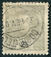 N°0124-1895-PORT-CHARLES 1ER-2R1/2-GRIS