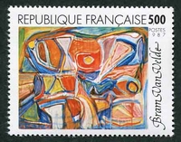N°2473-1987-FRANCE-OEUVRE DE BRAM VAN VELDE