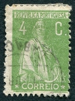 N°0234B-1917-PORT-CERES-4C-VERT JAUNE