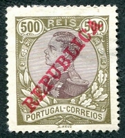 N°0180-1910-PORT-EMMANUEL II-500R-OLIVE ET VIOLET/BRUN