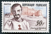 N°1191-1959-FRANCE-PERE DE FOUCAULD-50F