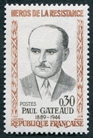 N°1290-1961-FRANCE-PAUL GATEAUD-30C