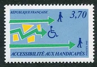 N°2536-1988-FRANCE-ACCESSIBILITE AUX HANDICAPES