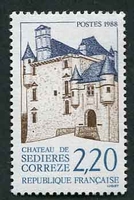 N°2546-1988-FRANCE-CHATEAU DE SEDIERES