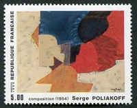 N°2554-1988-FRANCE-COMPOSITION DE SERGE POLIAKOFF