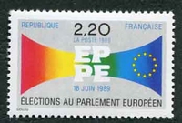 N°2572-1989-FRANCE-3E ELECTION AU PARLEMENT EUROPEEN