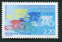 N°2590-1989-FRANCE-CHAMPIONNAT DU MONDE DE CYCLISME