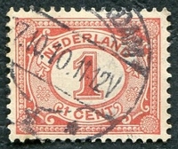 N°0066-1899-PAYS BAS-1C-ROUGE