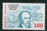 N°2610-1989-FRANCE-BICENTENAIRE NAISSANCE AUGUSTIN CAUCHY