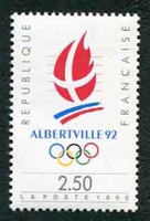 N°2632-1990-FRANCE-ALBERTVILLE JO D'HIVER 92