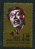 N°2653-1990-FRANCE-CHANTEUR-JACQUES BREL