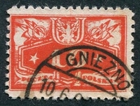 N°003-1920-POLOGNE-10F-ROUGE