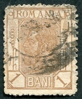 N°0099-1893-ROUMANIE-CHARLES 1ER-1B-BRUN