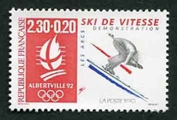 N°2675-1990-FRANCE-SPORT-SKI DE VITESSE-ALBERTVILLE 92