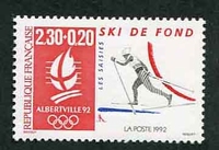 N°2678-1991-FRANCE-SPORT-SKI DE FOND-ALBERTVILLE 92