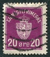 N°004-1926-NORVEGE-ARMOIRIES-20-LILAS