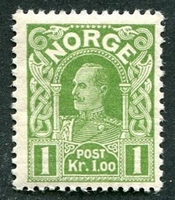N°0084-1911-NORVEGE-HAAKON VII-1K-VERT