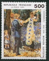 N°2692-1991-FRANCE-LA BALANCOIRE D'AUGUSTE RENOIR