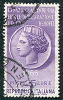 N°0691-1955-ITALIE-APPEL AU CIVISME CONTRIBUABLES-25L