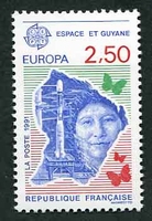 N°2696-1991-FRANCE-EUROPA-ESPACE ET GUYANE