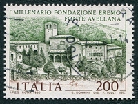 N°1432-1980-ITALIE-MONASTERE DE FONTE AVELLANA-200L