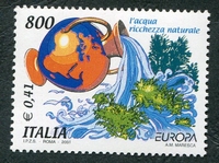N°2494-2001-ITALIE-L'EAU RICHESSE NATURELLE-800L