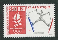 N°2709-1991-FRANCE-SPORT SKI ARTISTIQUE-ALBERTVILLE 92